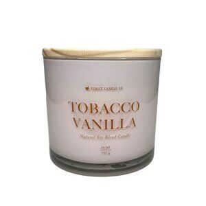 Scentsational Venice Beach Co Tobacco & Vanilla Soy Wax Blend Candle, 26 Oz
